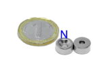 Неодимов магнит D10xd3.2xH4.5 mm (N)